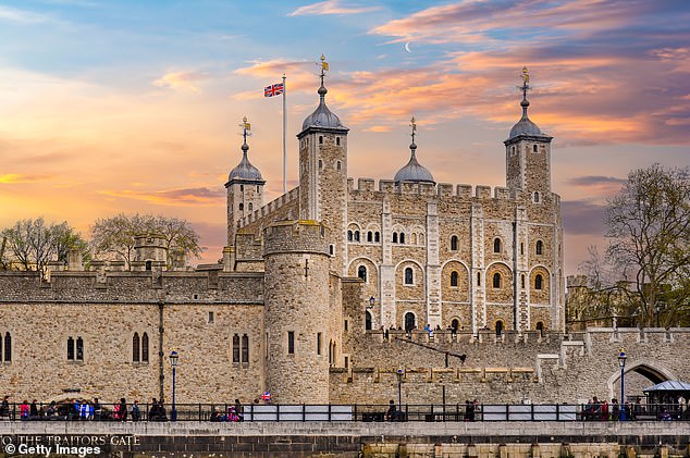 In 1974, entry to the Tower of London (pictured) was 10p - the equivalent of 90p in today's money. However, when visiting in 2024 you would pay a staggering £34.80 per adult