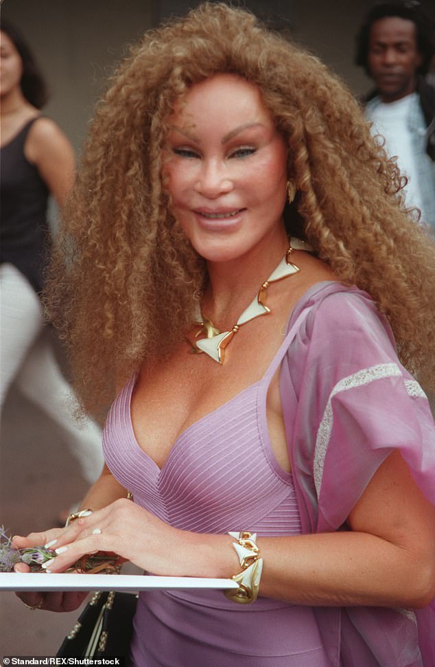 The socialite was nicknamed Catwoman because she reportedly had many facial cosmetic procedures in the hopes of resembling a cat, passed away on Tuesday in Paris. Seen in 1998