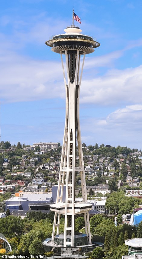 Above: Seattle's Space Needle, which is often mixed up with the CN Tower, in Toronto, Canada