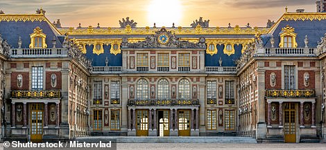 Above: The Palace of Versailles in France, often confused with Schonbrunn Palace, Vienna, Austria