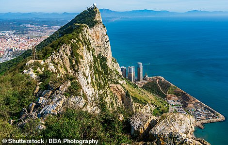 Above: Gibraltar Rock, Gibraltar, which is sometimes mistaken for Brazil's Sugarloaf Mountain