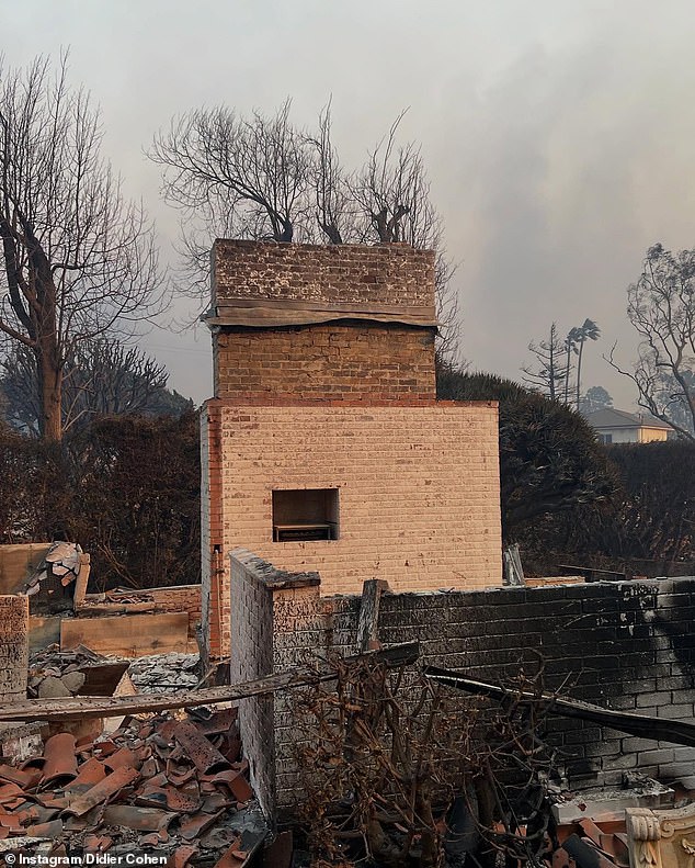 A devastated Cohen and his partner Isabela Aznar captioned the gallery with some heartbreaking words