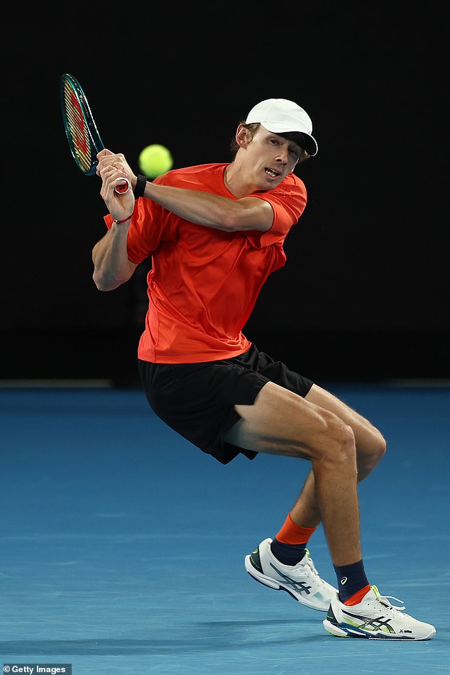 Alex De Minaur has been seeded in the top eight at a grand slam for the first time - but that didn't stop him from getting a prickly draw on Thursday