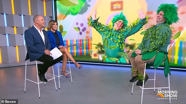 He left many fans shocked as he revealed his little-known family connections to The Wiggles franchise during a TV appearance on The Morning Show on Friday