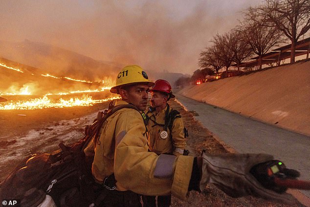 Heroic first responders were alerted to the latest fire in the upper Los Angeles-Ventura County border spreading rapidly through the West Hills and encroaching upon homes in nearby Calabasas and Hidden Hills