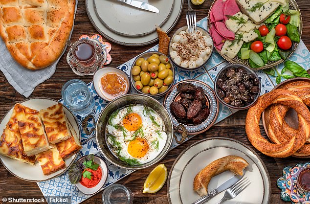 Turkey's breakfast spread (pictured above) is 'hands down' the world's best