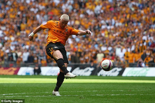 Windass, a prolific striker during his playing days, is best remembered for his remarkable volley in Hull City 's 2008 Championship play-off final against Bristol City