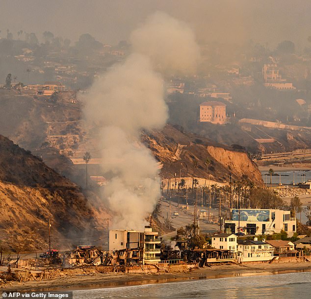 Steiner's home seemed to emerge as the improbable lone survivor along the ravaged coastline