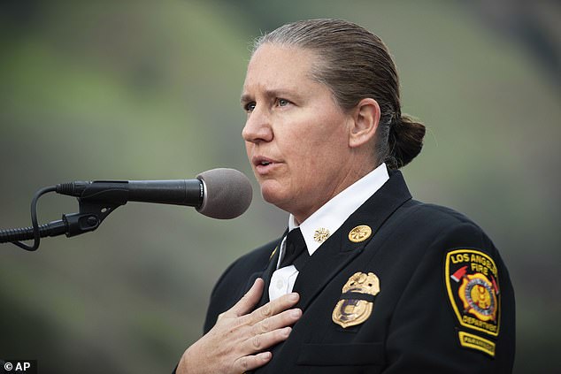 Kristin Crowley became chief of the Los Angeles Fire Department in January 2022