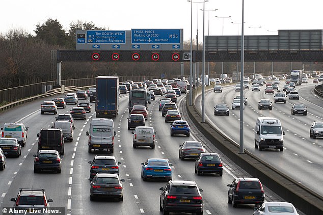 More than half of drivers surveyed admitted to speeding on motorways 'frequently' or 'occasionally' (file photo)