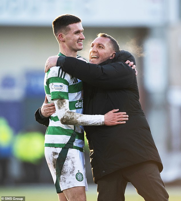 Johnny Kenny, back from his loan spell with Shamrock Rovers, impressed his manager with his outing