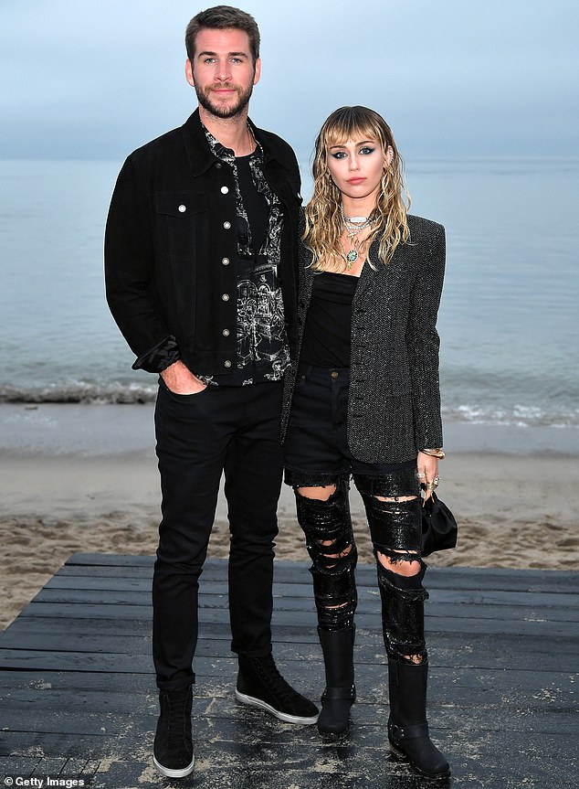 Cyrus and Hemsworth had plans to marry at the Malibu property before it was destroyed in the fires. In December 2018, the pair tied the knot at her home in Nashville but divorced in 2020; seen in 2019 in Malibu