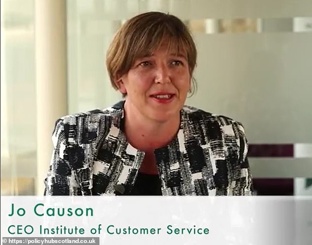 Advice: Jo Causon, chief executive of the ICS, said that firms which score well for customer satisfaction generally 'achieve stronger financial results'