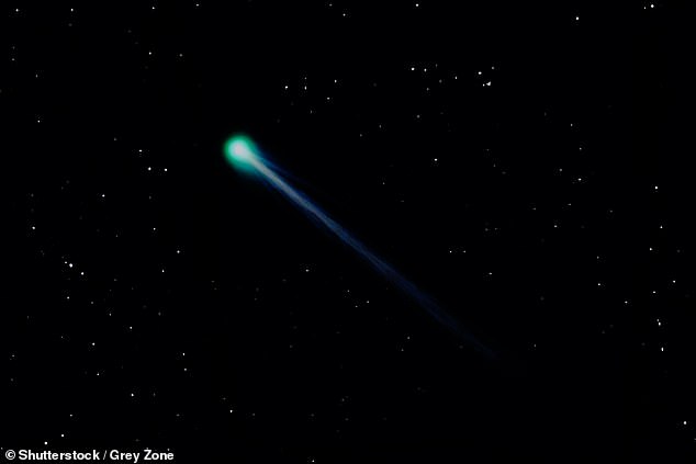 During its passing, Comet C/2024 G3's brightness will be influenced by its proximity to the sun, according to Dr Balaji. Pictured: Comet C2023 A3