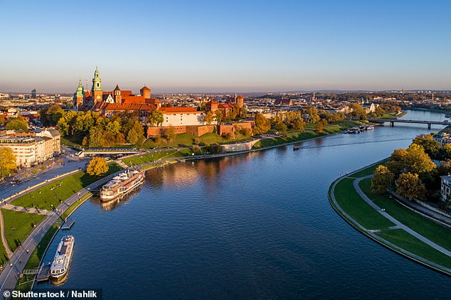 Krakow is listed as being among the top city break locations for easyJet Holidays customers