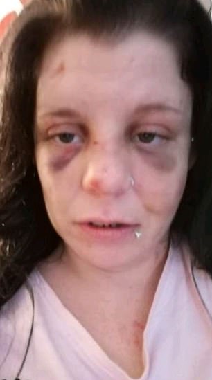 Dale Gresty, also known as Dale Scott, then-31, was jailed for 32 months in December 2022 after attacking Jolene in her home