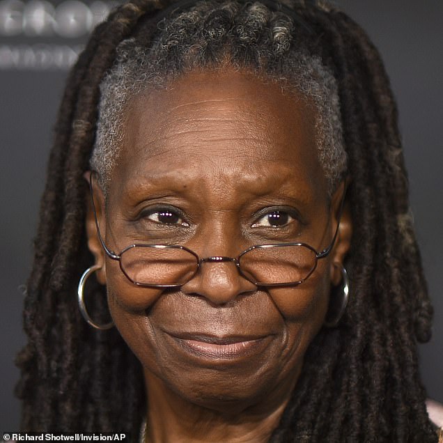 Although the results are not as convincing as the tools used by film studios, anyone can now use cheap online tools to de-age pictures of celebs like Whoopi Goldberg (pictured) or themselves