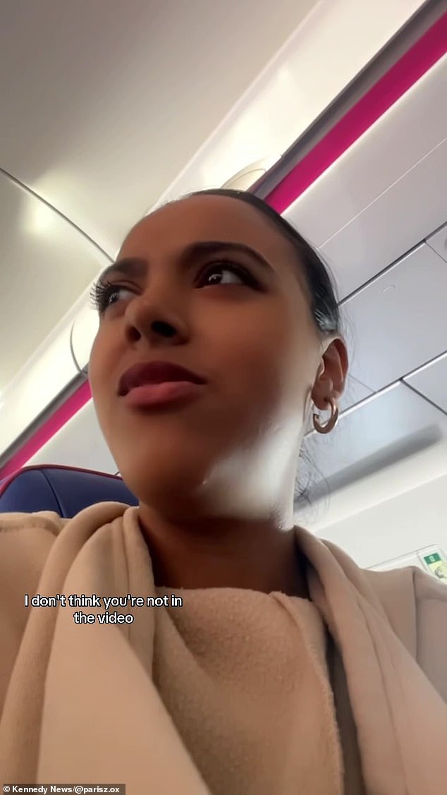 The unidentified woman demanded the teen stop recording, asserting that her voice was 'too famous' and she didn't want others to know she was on the plane