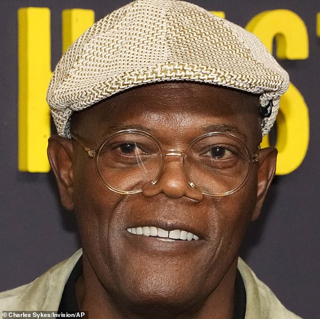 Samuel L. Jackson, pictured in 2024 at the age of 75