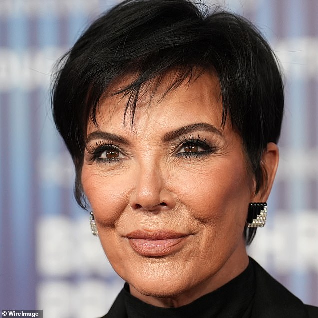 Kris Jenner pictured in 2024 at the age of 68