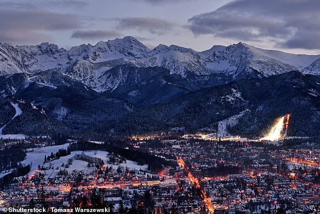 Despite the lack of snow, Jake would recommend Zakopane, as his post-trip 'less-unhealthy-than-usual bank balance made it all worth it'. 'Though ideally,' he adds, 'book last-minute and check it¿s snowy first'