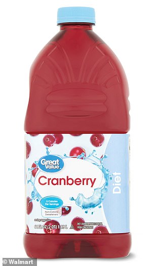 'Great Value' diet cranberry juice from Walmart gets the maximum score (100) for its poor nutritional value