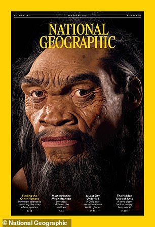 The Denisovan facial reconstruction is featured on February 2025 cover of National Geographic