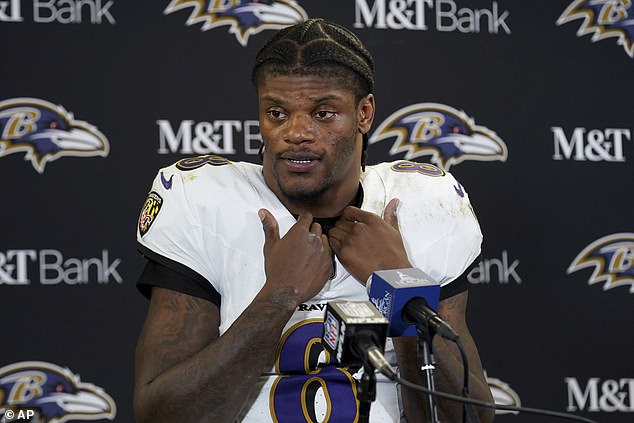 But Brown could be used in practices to emulate of Ravens starting QB Lamar Jackson