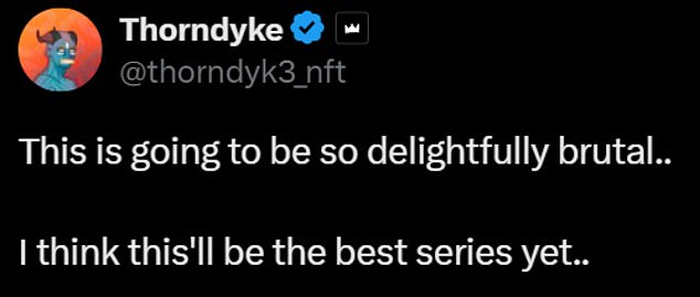 In response to the trailer, Marvel fans had high praise for the trailer. 'This is going to be so delightfully brutal,' one X user tweeted. 'I think this'll be the best series yet.'