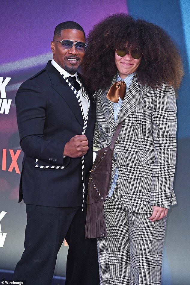 The beloved actor, 57, posed up with teen on the red carpet before heading inside the Zoo Palast theater in Berlin, Germany