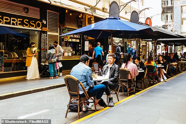 Melburnians are known for boasting that their coffee shops (pictured) have the edge over what's on offer in the Harbour City