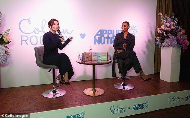 Coleen took part in a Q&A with presenter Rochelle Humes to discuss her collaboration with Applied Nutrition