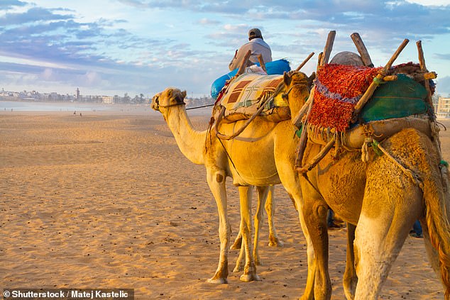 Morocco was another affordable option, with a week in the Agadir region costing roughly £889