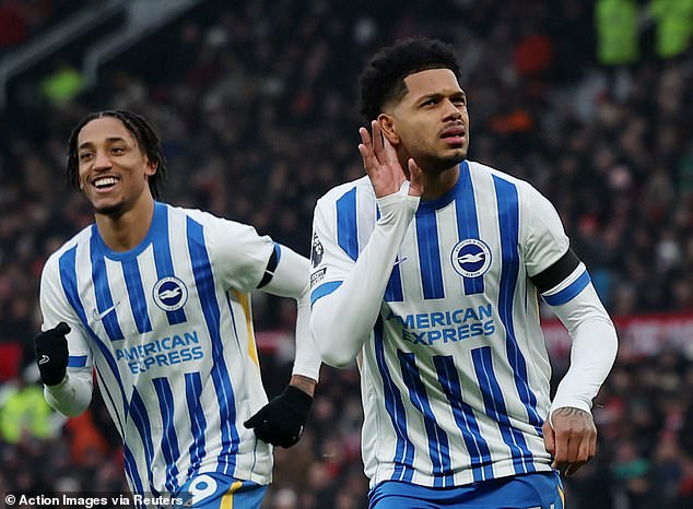 Brighton deserved their victory and stifled any optimism United felt after their midweek comeback against Southampton