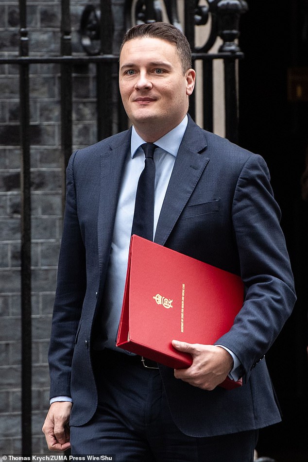 Kate Scott has met with Health Secretary Wes Streeting (pictured), who has since written to Kate informing her he has commissioned officials to look into options to reform the current compensation scheme and 'potential legislative change'