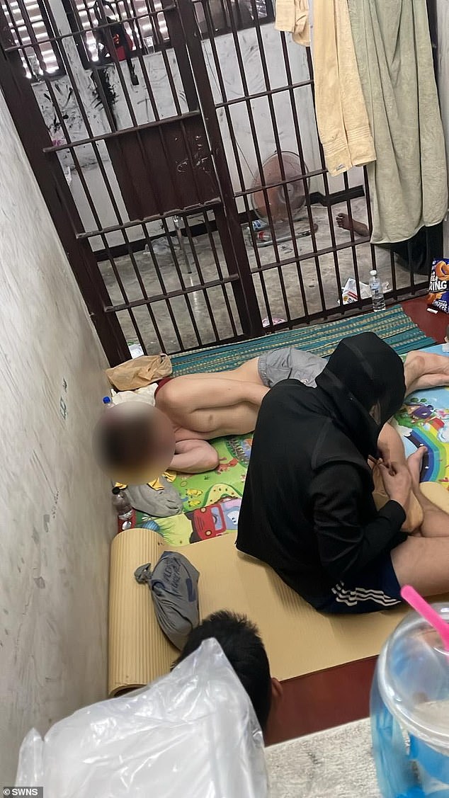 The 29-year-old former soldier was held in two police cells and a Bangkok deportation centre for 15 days, charged with overstaying his visa