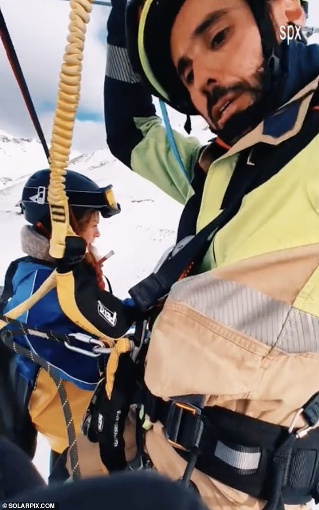 Victims fell 50 feet to the ground as a chairlift derailed at the Spanish ski station