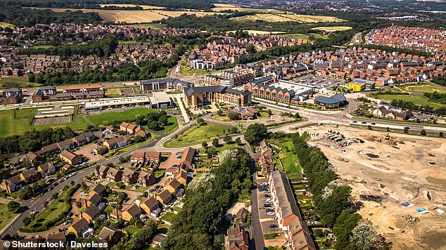 The 250-home site would be built on the former coal mine known as Lawley West and contains a mixture of two, three and four-bedroom homes (file image)