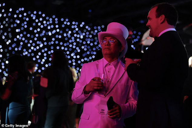 Guests mingle at the Liberty Inaugural Ball