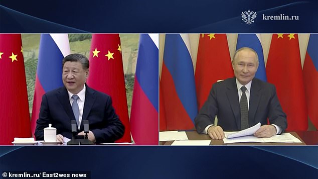 Vladimir Putin and Xi Jinping doubled down on their close ties as they discussed how to respond to new US president Donald Trump