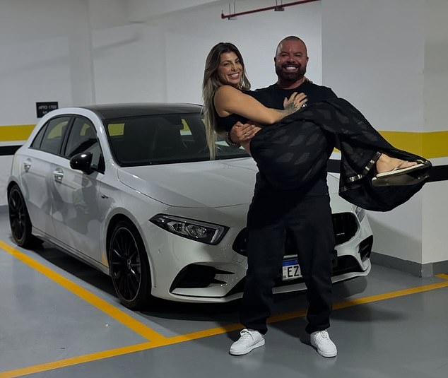 Ricardo regularly posted pictures with his wife Rafaela Gastaldi and posed with his beloved luxury cars