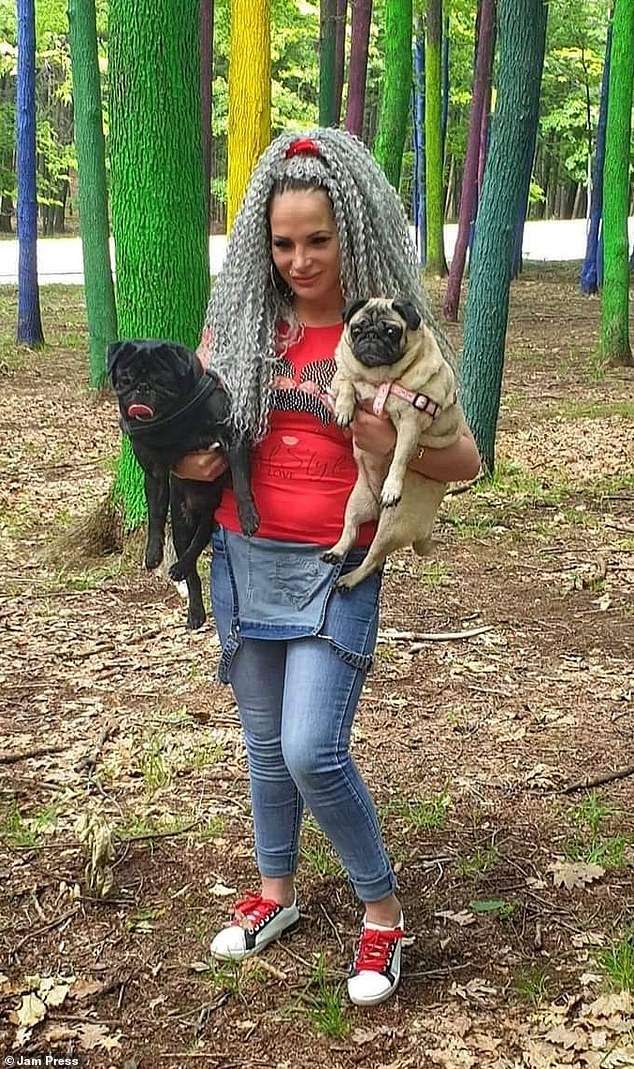 Adriana was found dead in her apartment near Bucharest with her two pugs