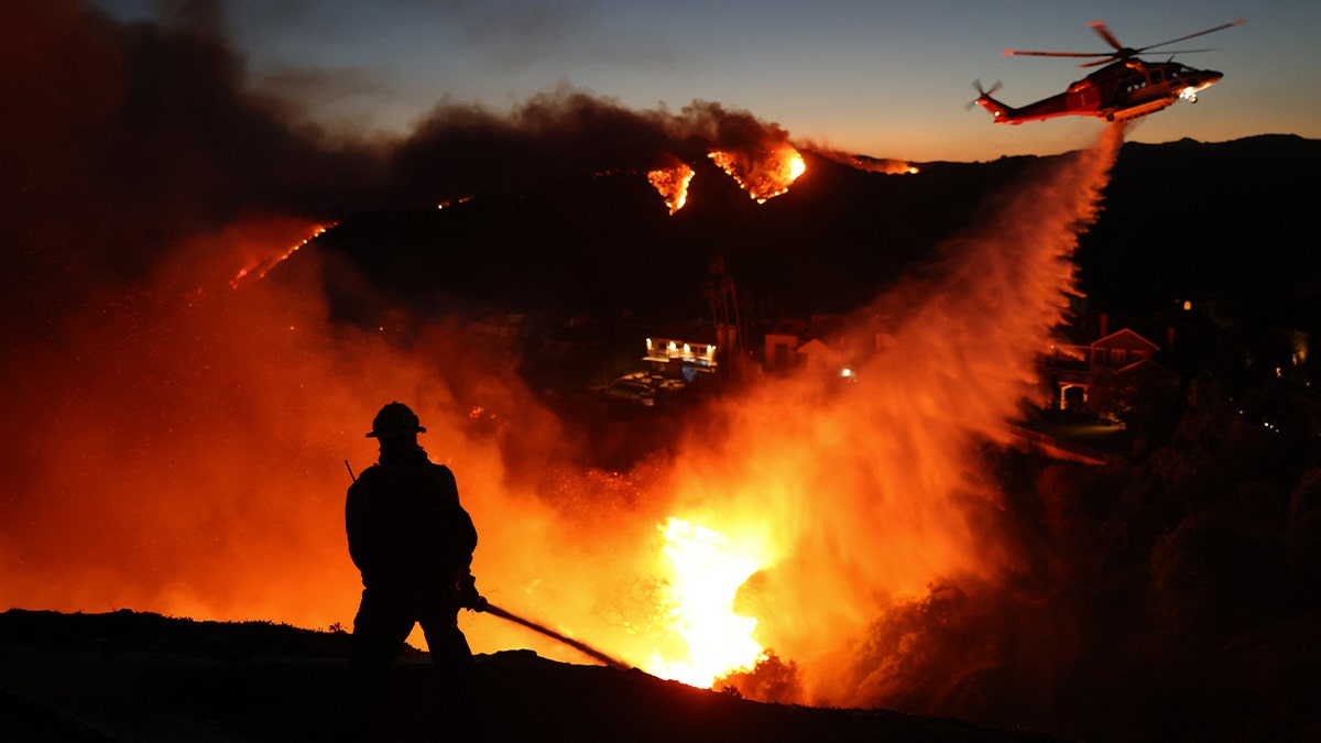 Fire personnel respond to homes destroyed