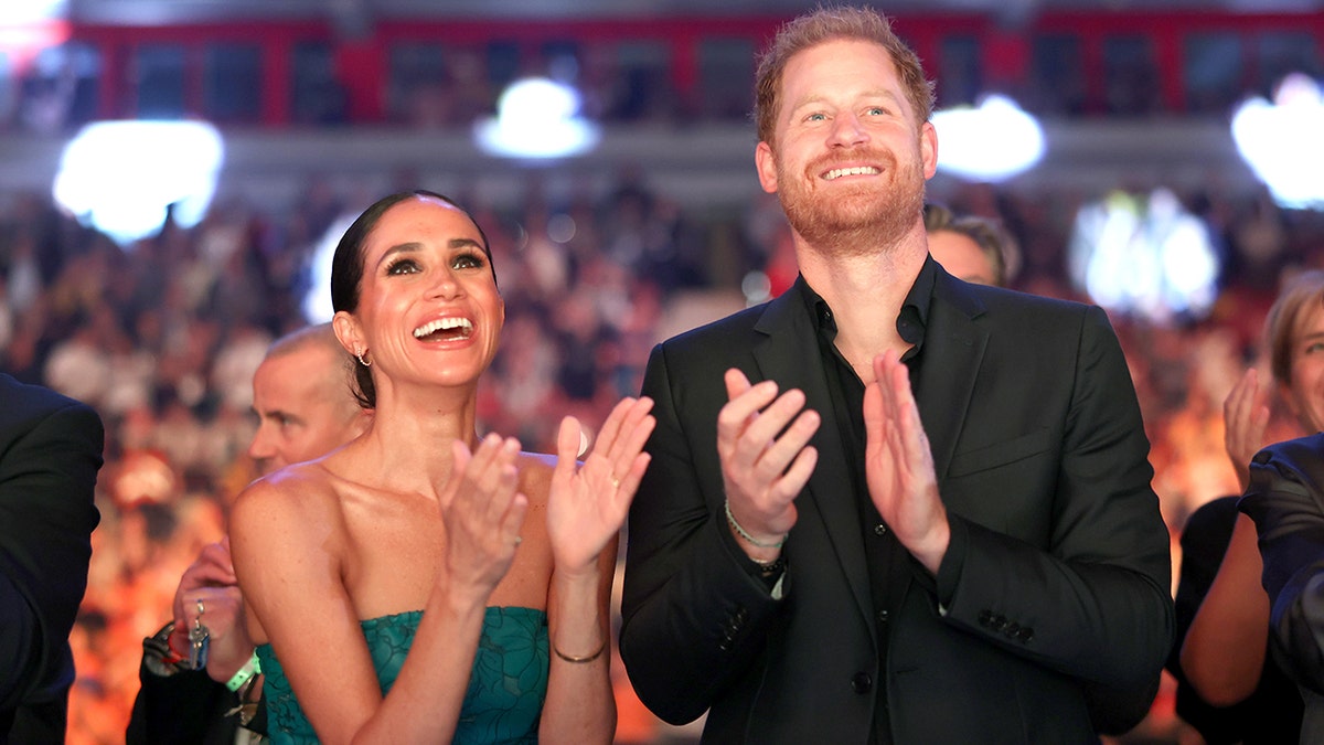 Harry and Meghan at the Invictus Games