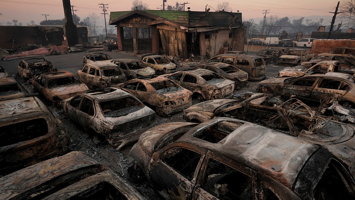 Aftermath of the California wildfires