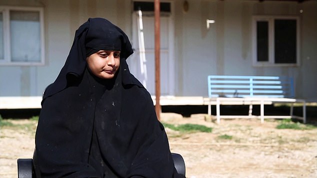 Shamima Begum in 2019 shortly after her British citizenship was revoked