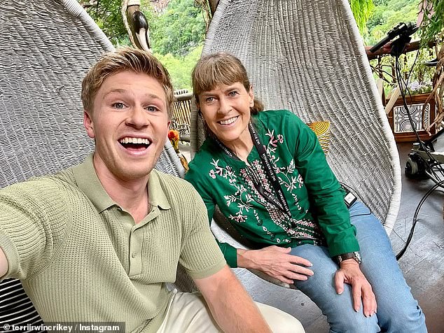 It comes as fans of the series rave about Robert, 21, as host, but have harshly criticised the constant presence of his mother on set in South Africa