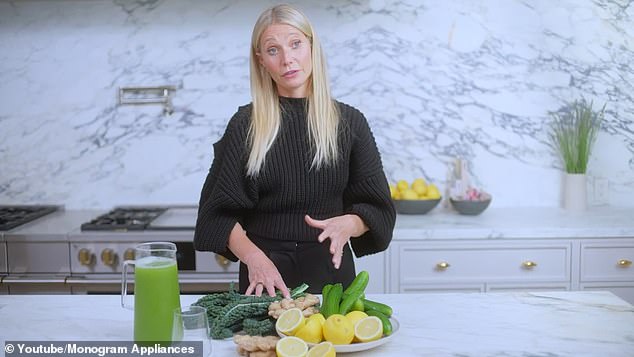 Wellness influencer Gwyneth Paltrow has touted the power of juice cleanses to 'detox' the body and reset digestion