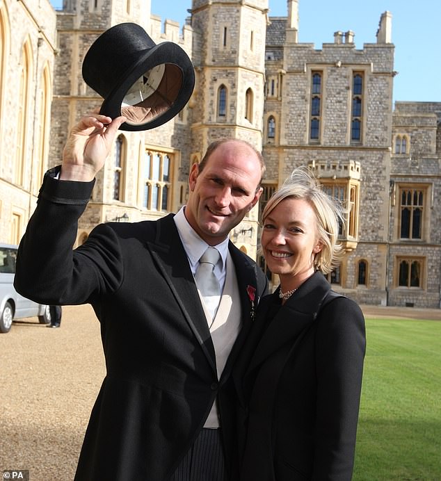 Dallaglio and Alice briefly split after 2003 before they reconciled and married in 2005