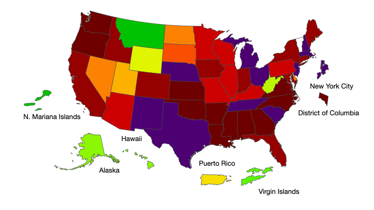 CDC map